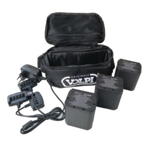 KIT 3 BATTERIE VOLPI 21,6 V CON CARICATORE – INCLUDE MARSUPIO